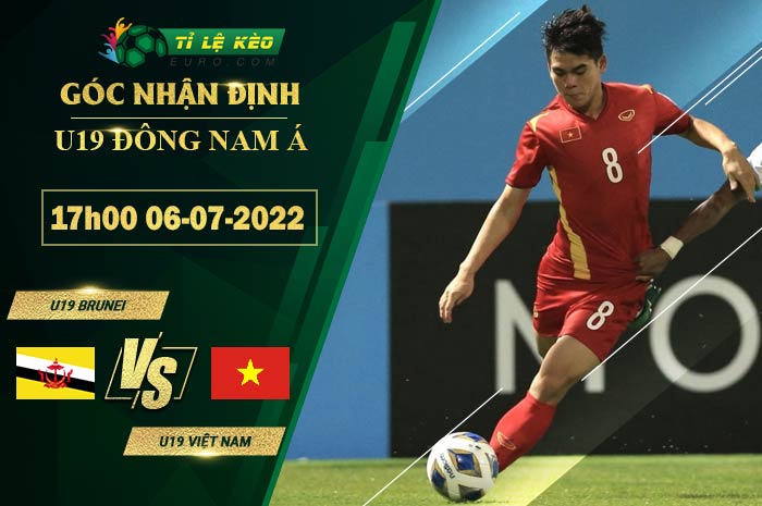 soi kèo U19 Brunei vs U19 Viet Nam