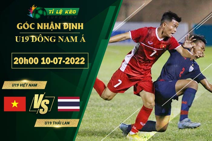 soi kèo U19 Viet Nam vs U19 Thai Lan