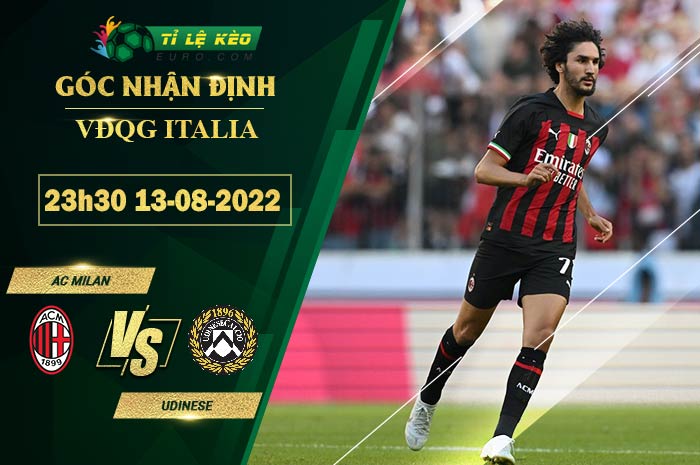 soi kèo AC Milan vs Udinese