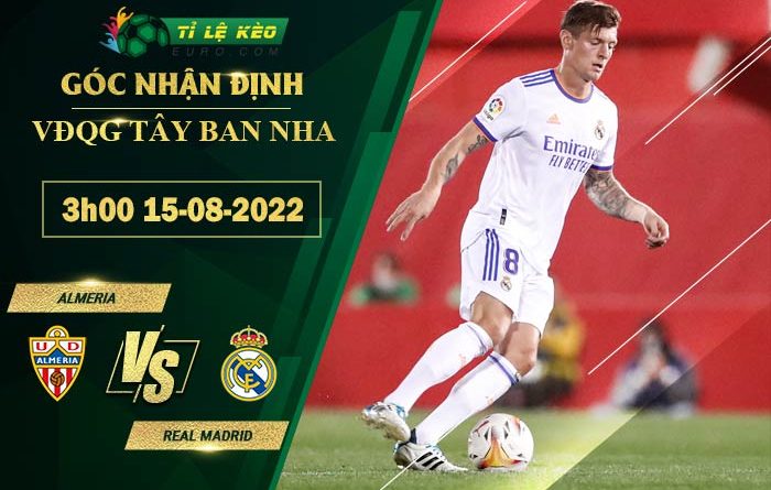 soi kèo Almeria vs Real Madrid