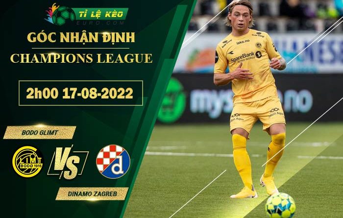 soi kèo Bodo Glimt vs Dinamo Zagreb