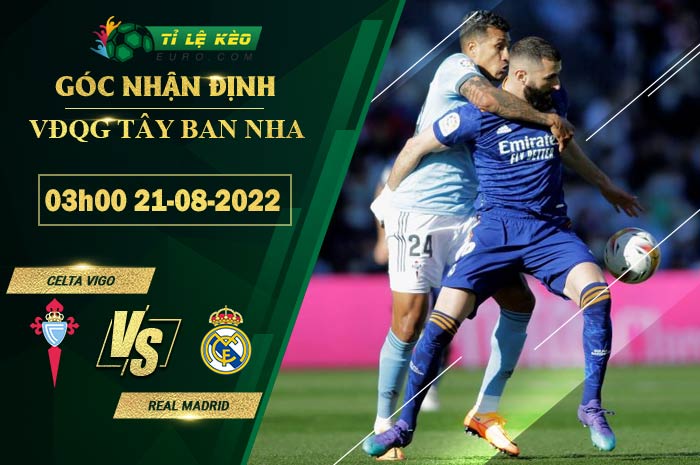 soi kèo Celta Vigo vs Real Madrid