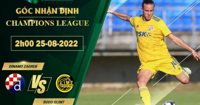 soi kèo Dinamo Zagreb vs Bodo Glimt