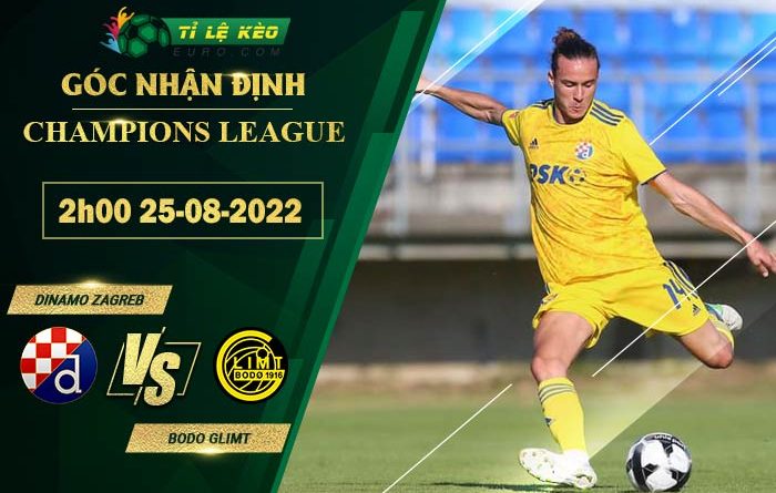 soi kèo Dinamo Zagreb vs Bodo Glimt