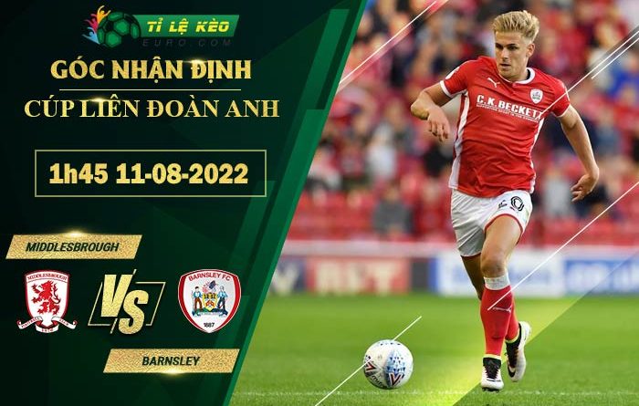 soi kèo Middlesbrough vs Barnsley