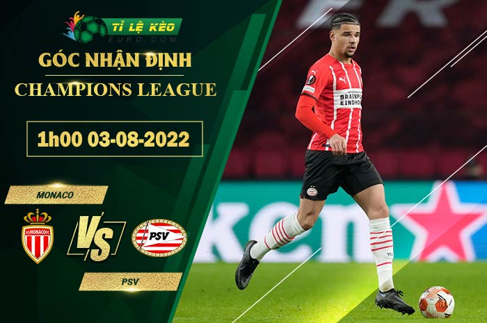 soi kèo Monaco vs PSV Eindhoven