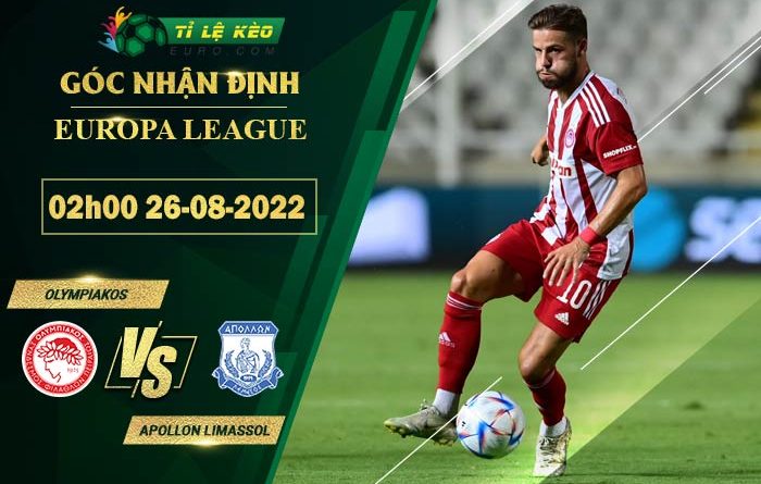 soi kèo Olympiakos vs Apollon Limassol