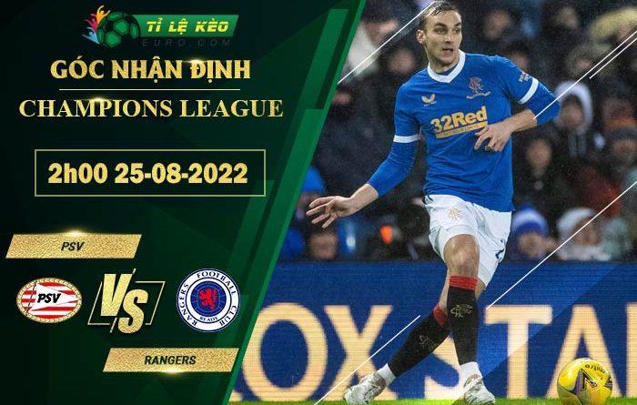soi kèo PSV vs Rangers