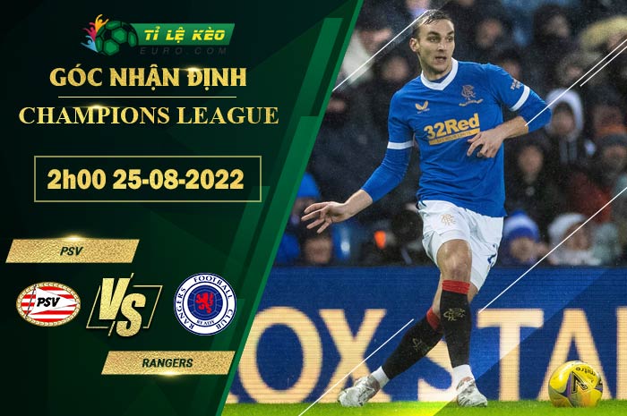 soi kèo PSV vs Rangers