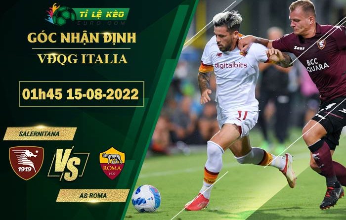 soi kèo Salernitana vs AS Roma