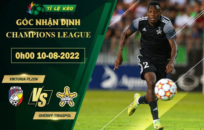 soi kèo Viktoria Plzen vs Sheriff Tiraspol