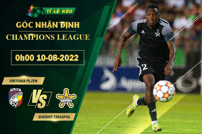 soi kèo Viktoria Plzen vs Sheriff Tiraspol