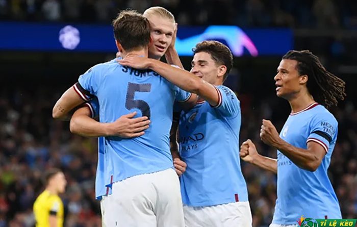 Man City 2-1 Borussia Dortmund