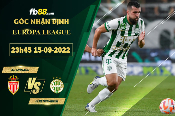 soi kèo AS Monaco vs Ferencvarosi