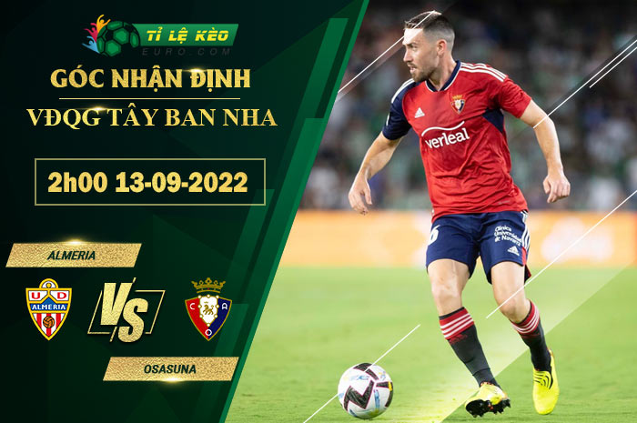 soi kèo Almeria vs osasuna