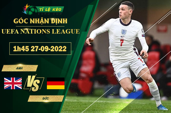 soi kèo Anh vs Đức