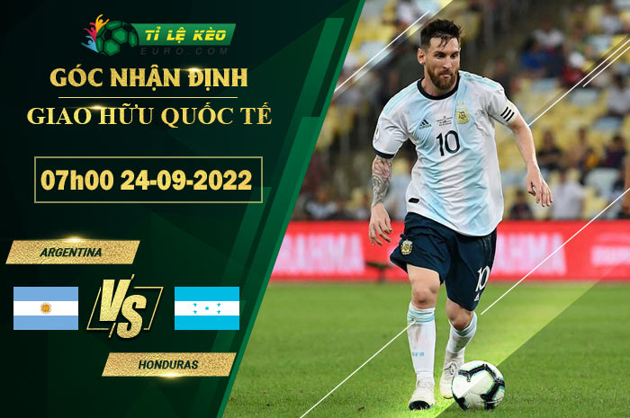 soi kèo Argentina vs Honduras