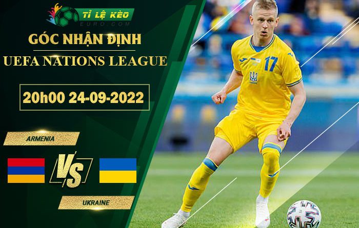 soi kèo Armenia vs Ukraine