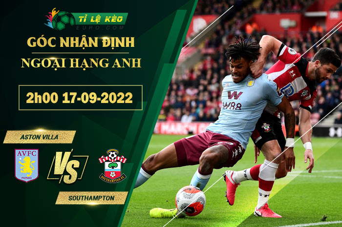 soi kèo Aston Villa vs Southampton