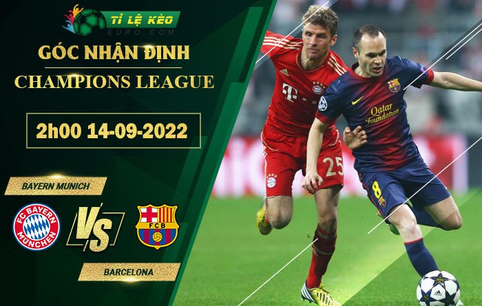 soi kèo Bayern Munich vs Barcelona
