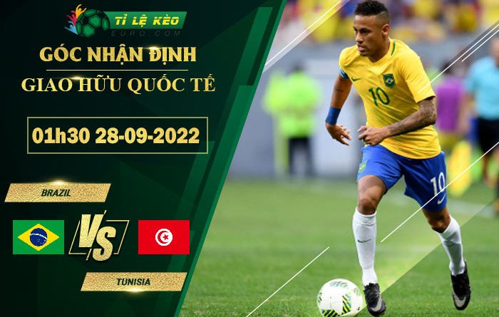 soi kèo Brazil vs Tunisia