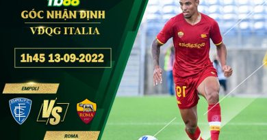 soi kèo Empoli vs as roma