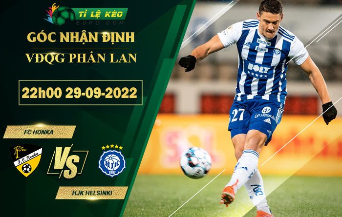 soi kèo FC Honka vs HJK Helsinki