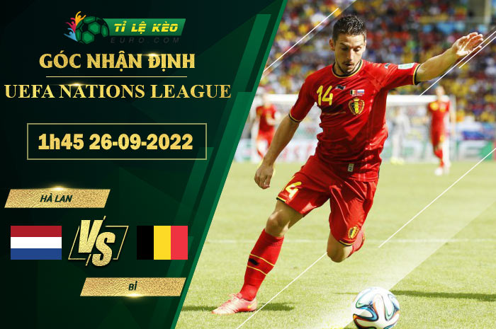 soi kèo Hà Lan vs Bỉ