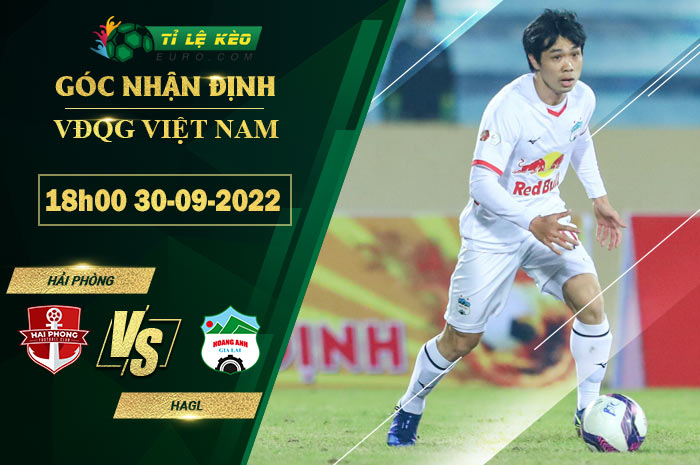 soi kèo Hải Phòng vs Hoàng Anh Gia Lai