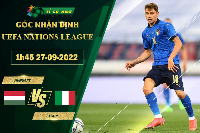 soi kèo Hungary vs ITalia