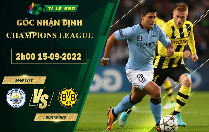 soi kèo Man City vs Dortmund
