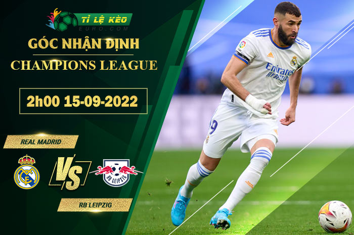 soi kèo Real Madrid vs RB Leipzig