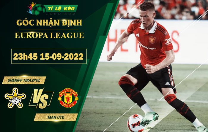 soi kèo Sheriff Tiraspol vs Man United