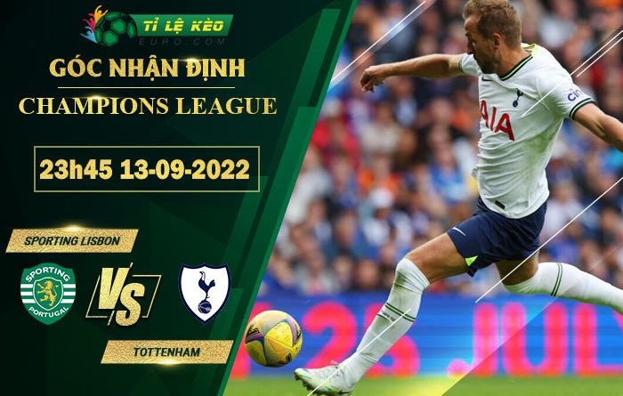 soi kèo Sporting Lisbon vs Tottenham