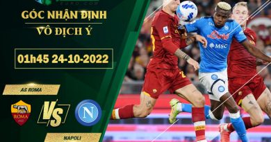 soi kèo AS Roma vs Napoli