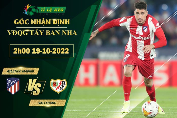 soi kèo Atletico Madrid vs Vallecano