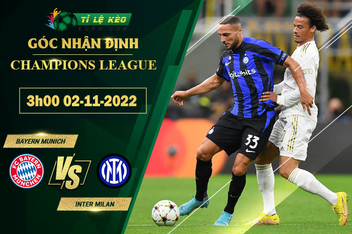 soi kèo Bayern Munich vs Inter Milan