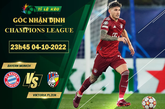 soi kèo Bayern Munich vs Viktoria Plzen