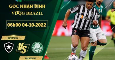 soi kèo Botafogo vs Palmeiras