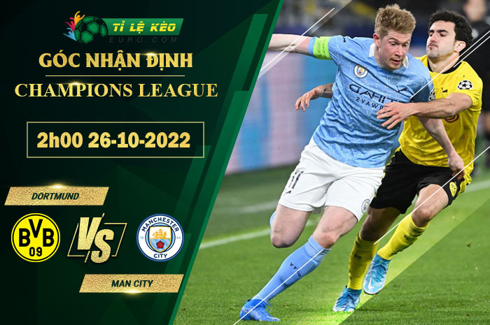 soi kèo Dortmund vs Man City