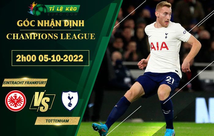 soi kèo Eintracht Frankfurt vs Tottenham