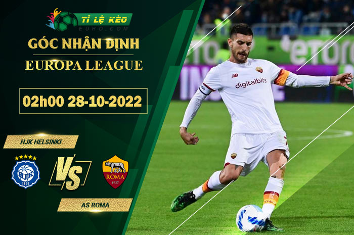 soi kèo HJK Helsinki vs AS Roma