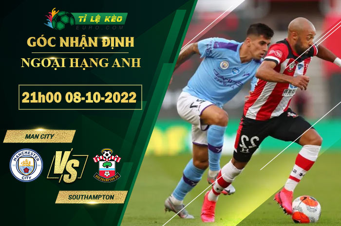 soi kèo Man City vs Southampton