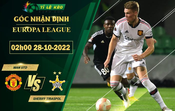 soi kèo Man United vs Sheriff Tiraspol