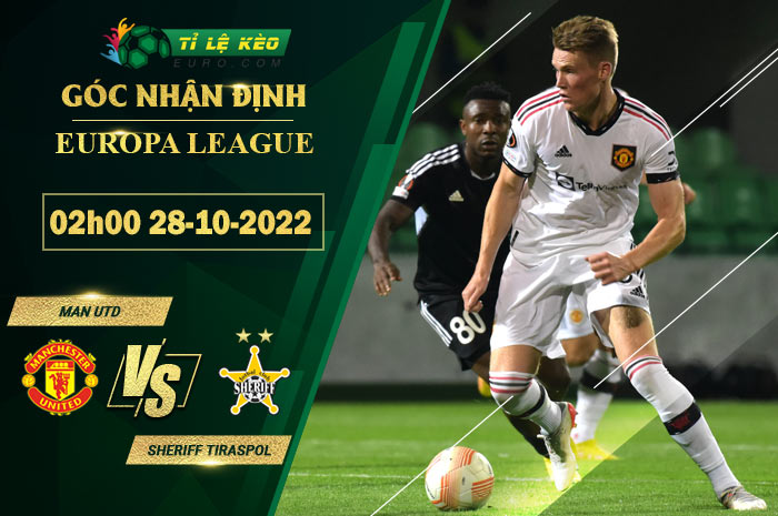 soi kèo Man United vs Sheriff Tiraspol