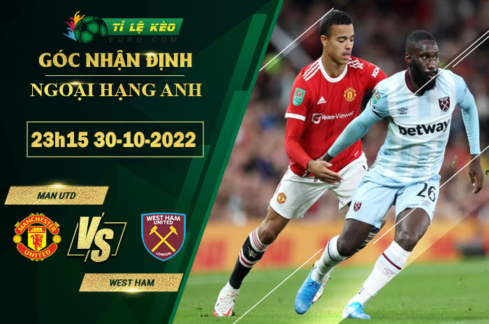 soi kèo Man United vs West Ham