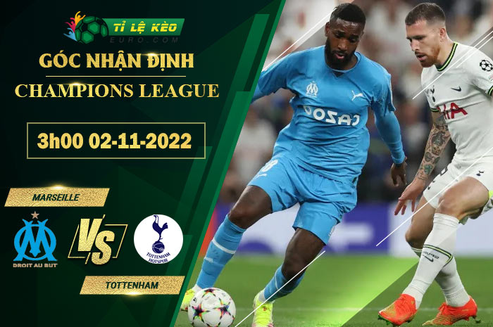 soi kèo Marseille vs Tottenham