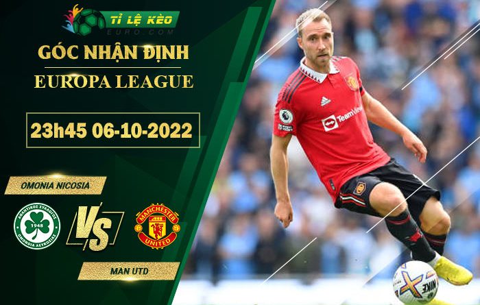 soi kèo Omonia Nicosia vs Man United
