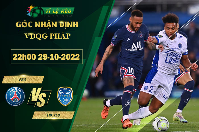 soi kèo PSG vs Troyes