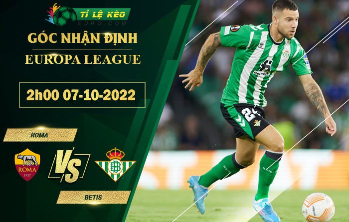 soi kèo AS Roma vs Real Betis